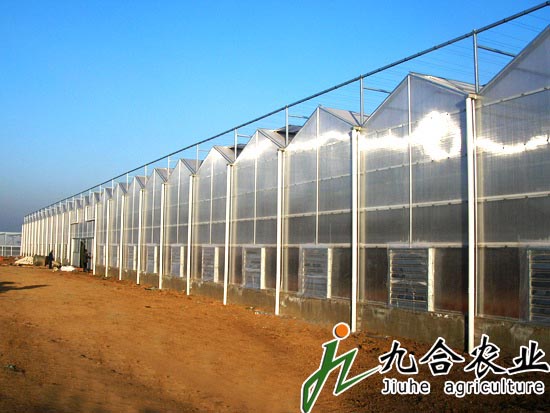 河南三門峽緣分果業生態(tài)園（pc板智能溫室）